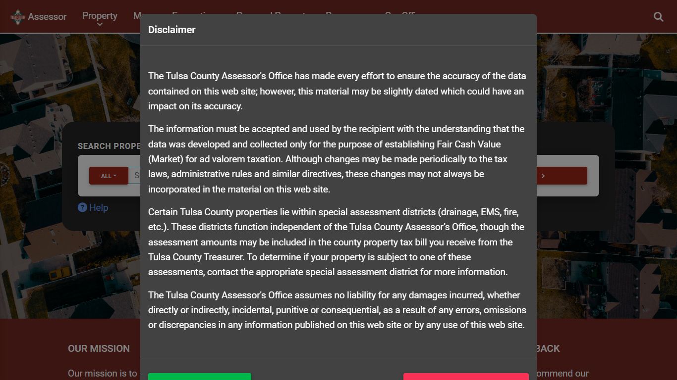 Tulsa County Assessor - Property Search